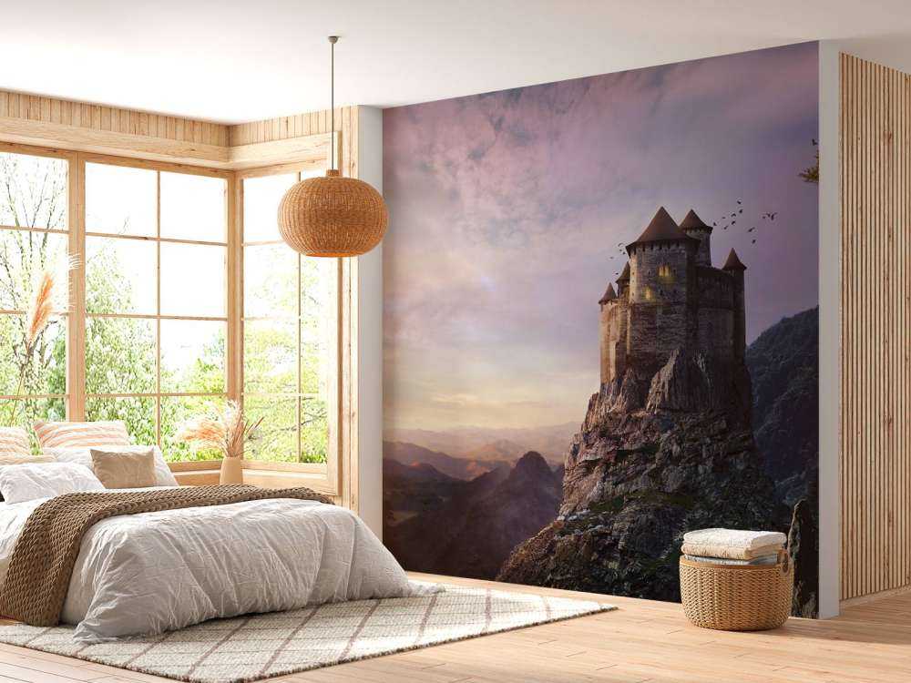 Burg auf einem Felsen
