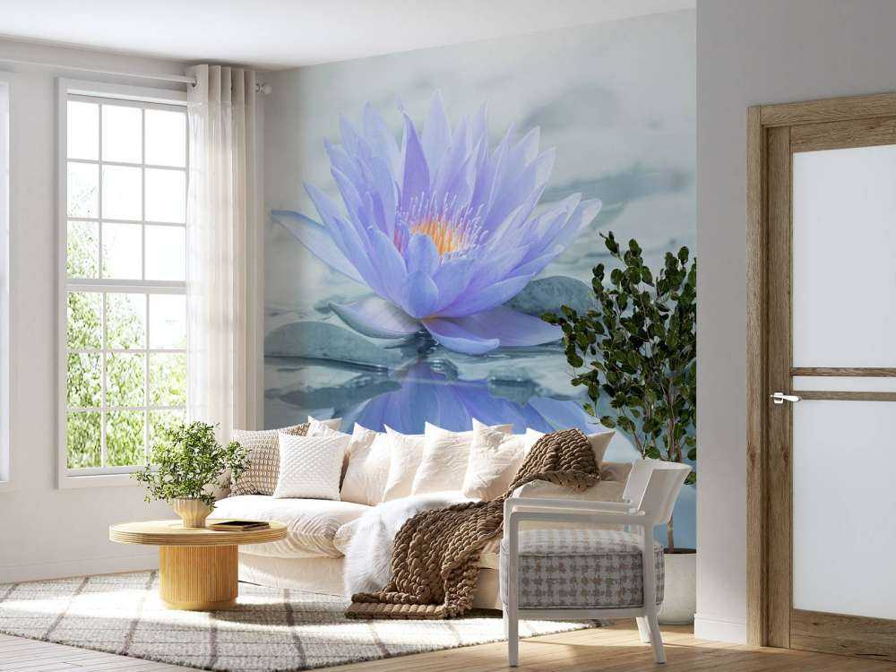 Flower reflection