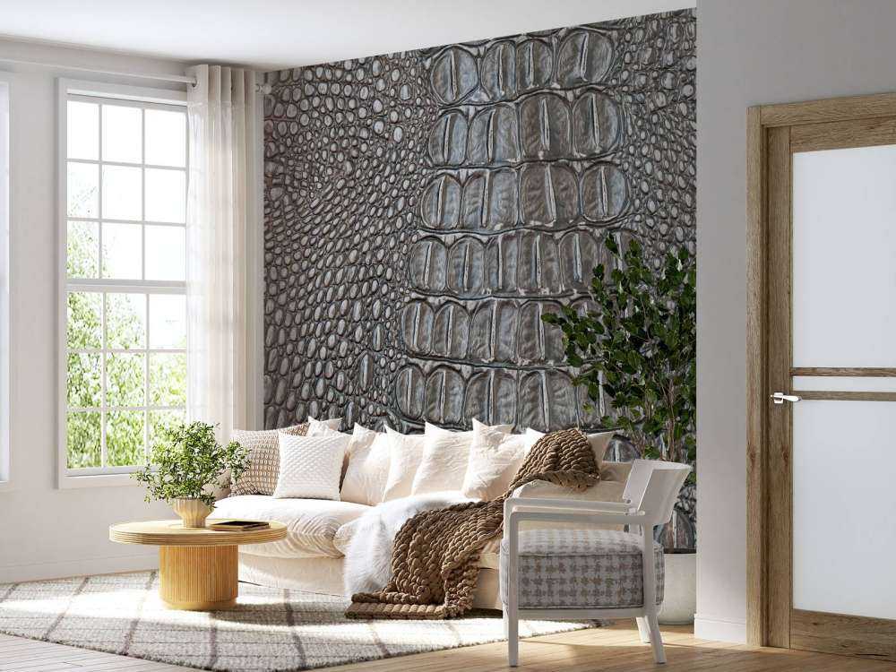 Textur Krokodilleder