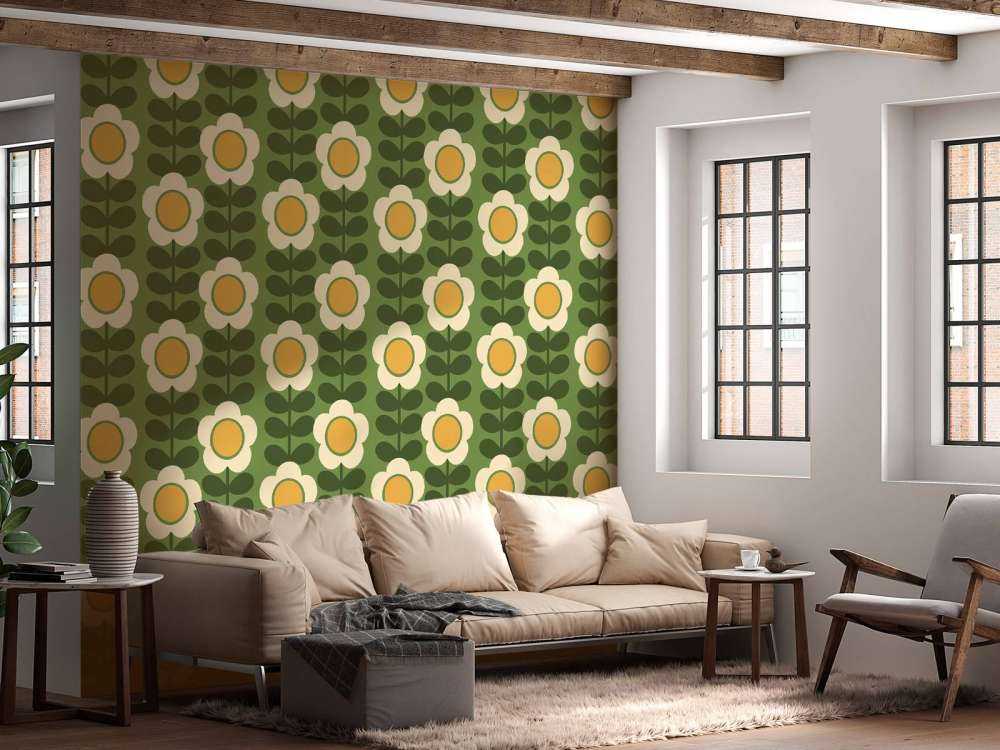 Retro Gänseblümchen