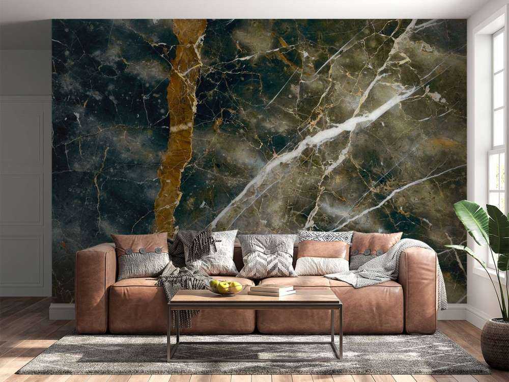 Marmor mit Wolkenstruktur