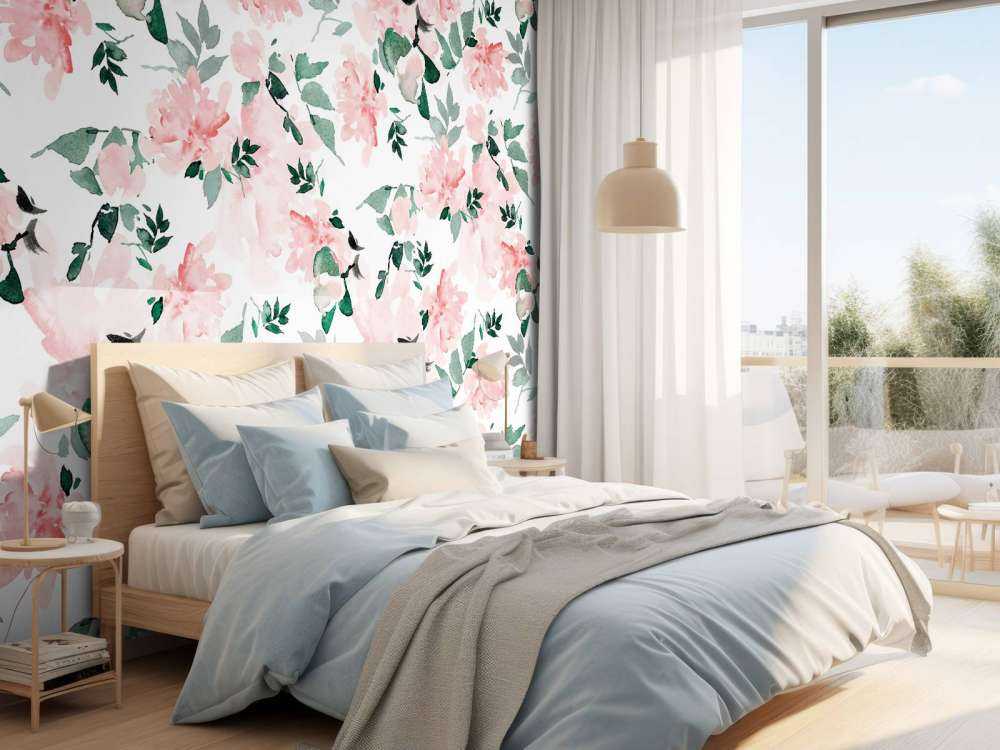 Aquarell-Blumen