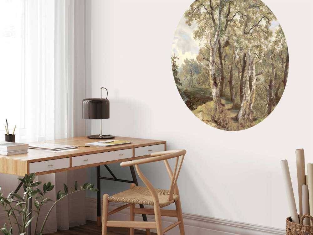 Waldlandschaft Farbpanorama