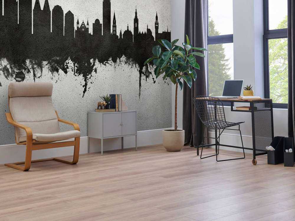 Aquarell-Skyline, Den Haag