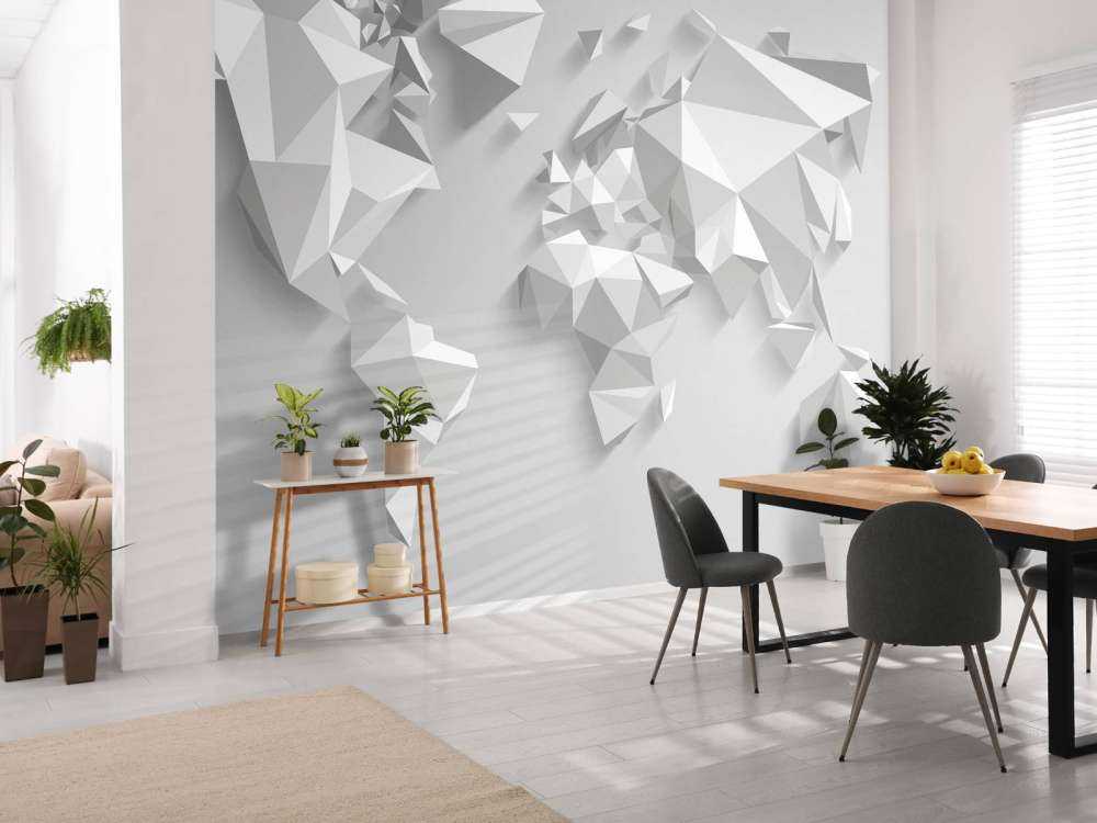 3D Weltkarte
