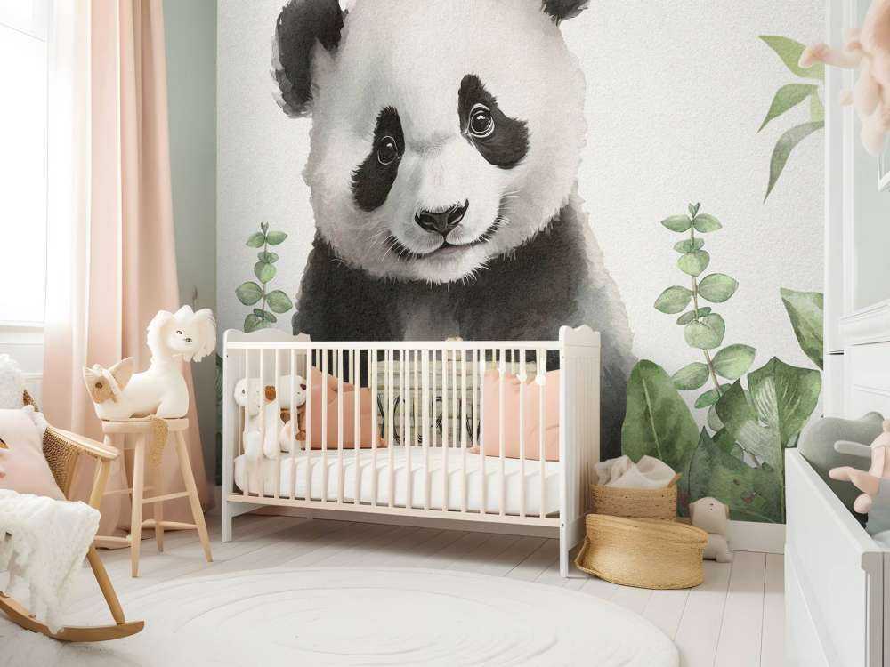Kleiner Panda im Dschungel