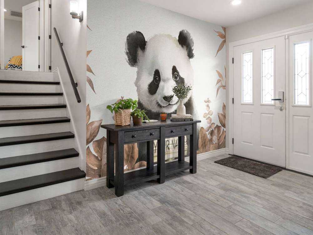 Kleiner Panda im Dschungel taupe
