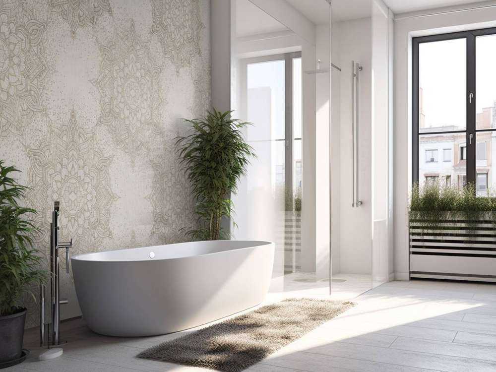 Marrakesch-Magisches Mandala - beige