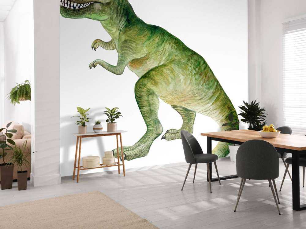 Tyrannosaurus aus Aquarellfarbe