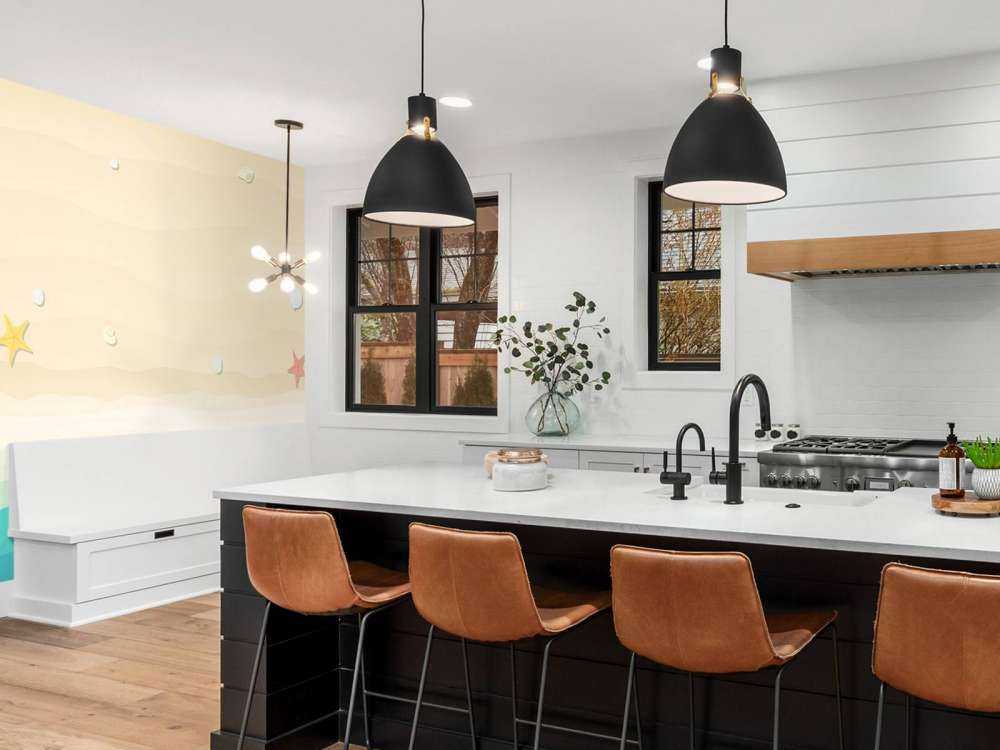 Zeichnung eines Strandes