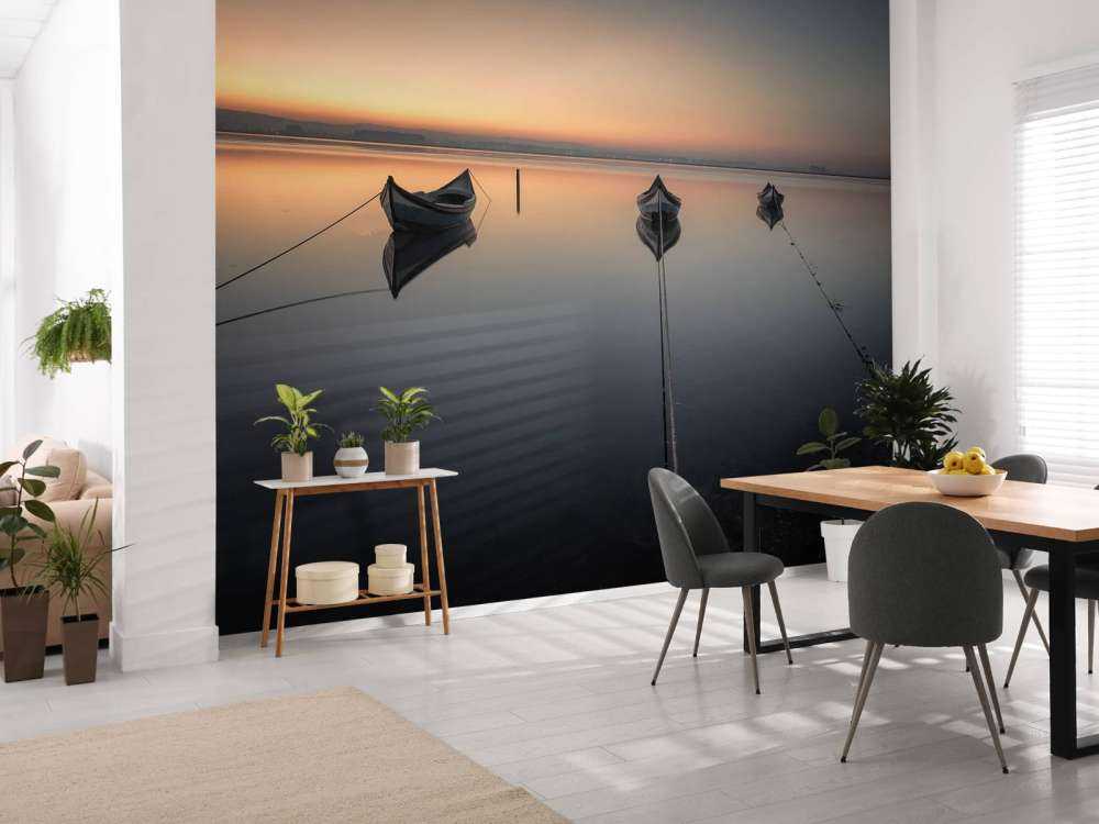 Three boats
