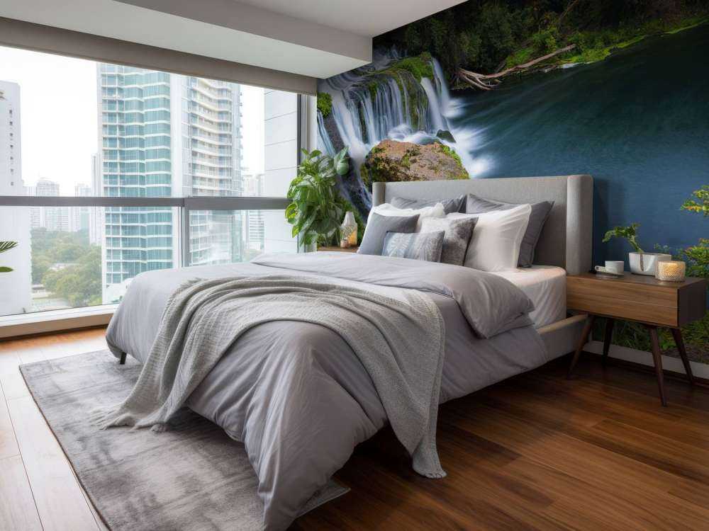 Versteckter Wasserfall