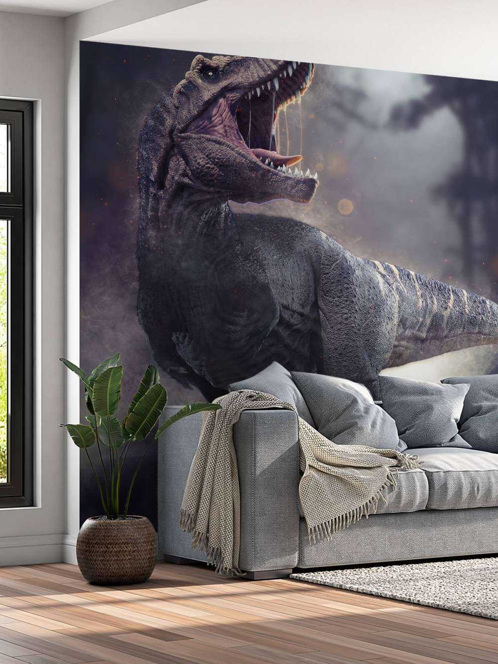 Tyrannosaurus Rex bei Nacht