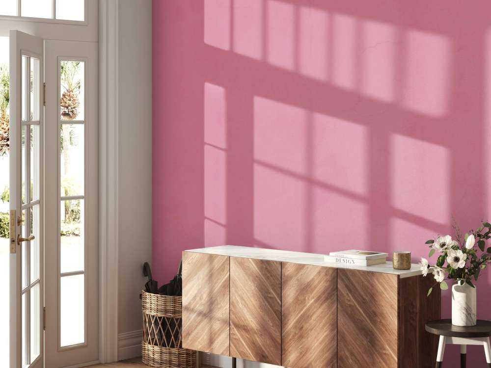 Schimmernder blush Beton