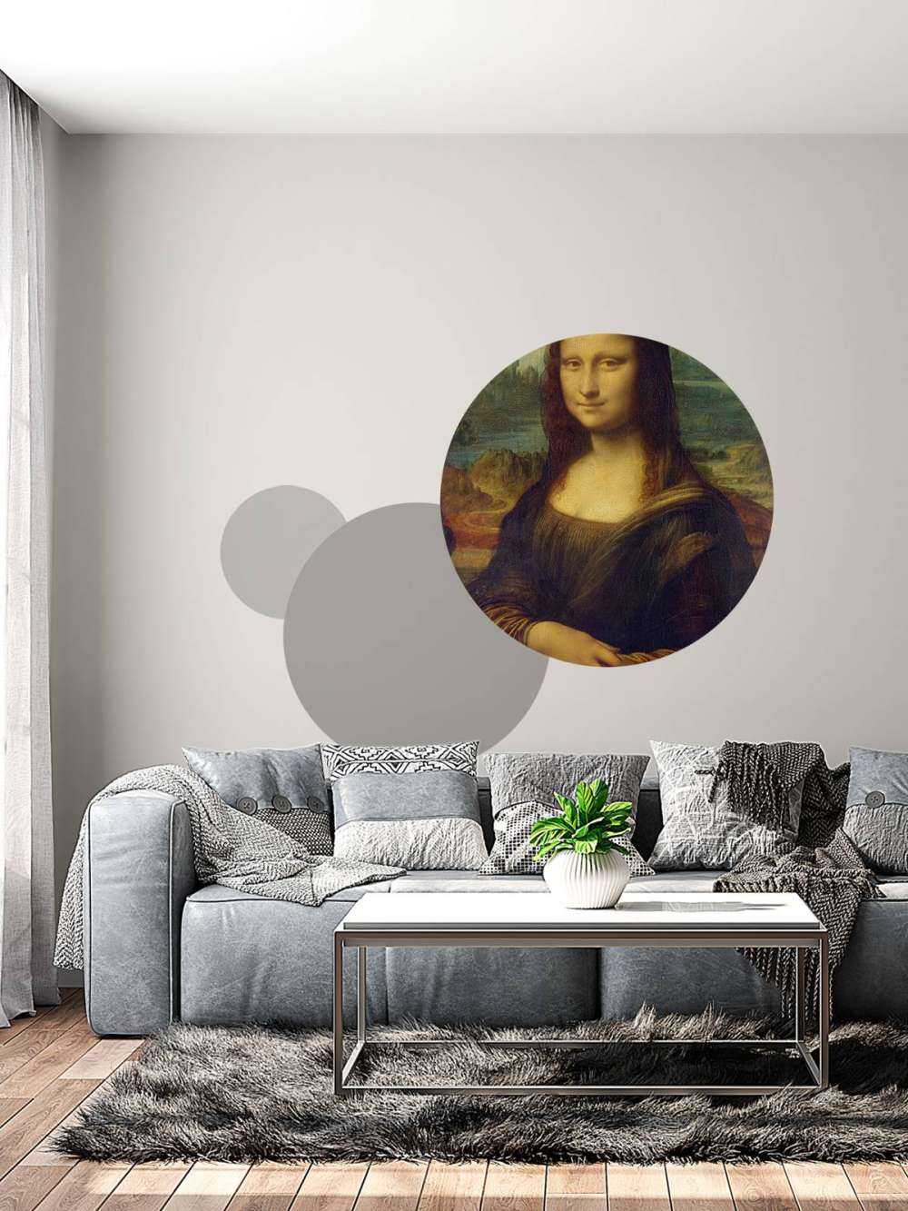 Mona Lisa auf Fototapete
