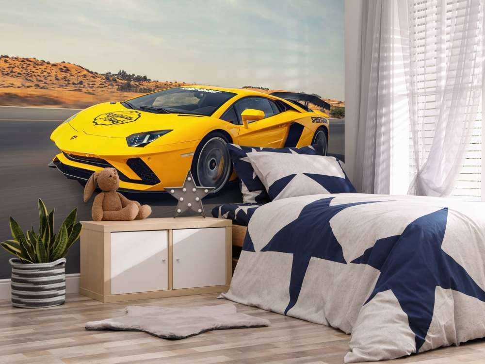 Lamborghini Aventador in Aktion