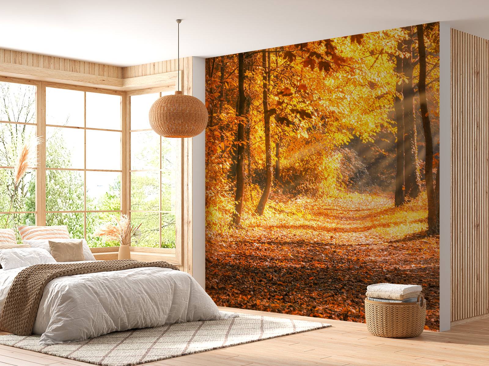 Panorama im Herbst