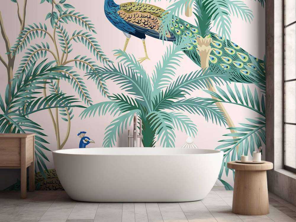 Pfau Paradies Verführung