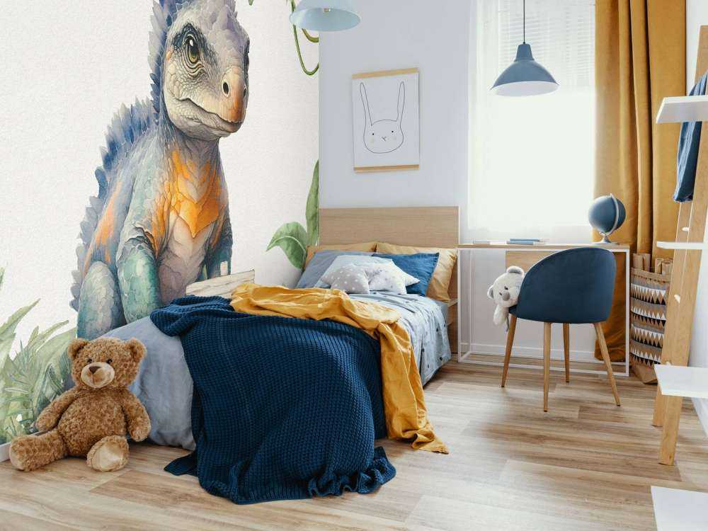 Baby-Ankylosaurus im Dschungel