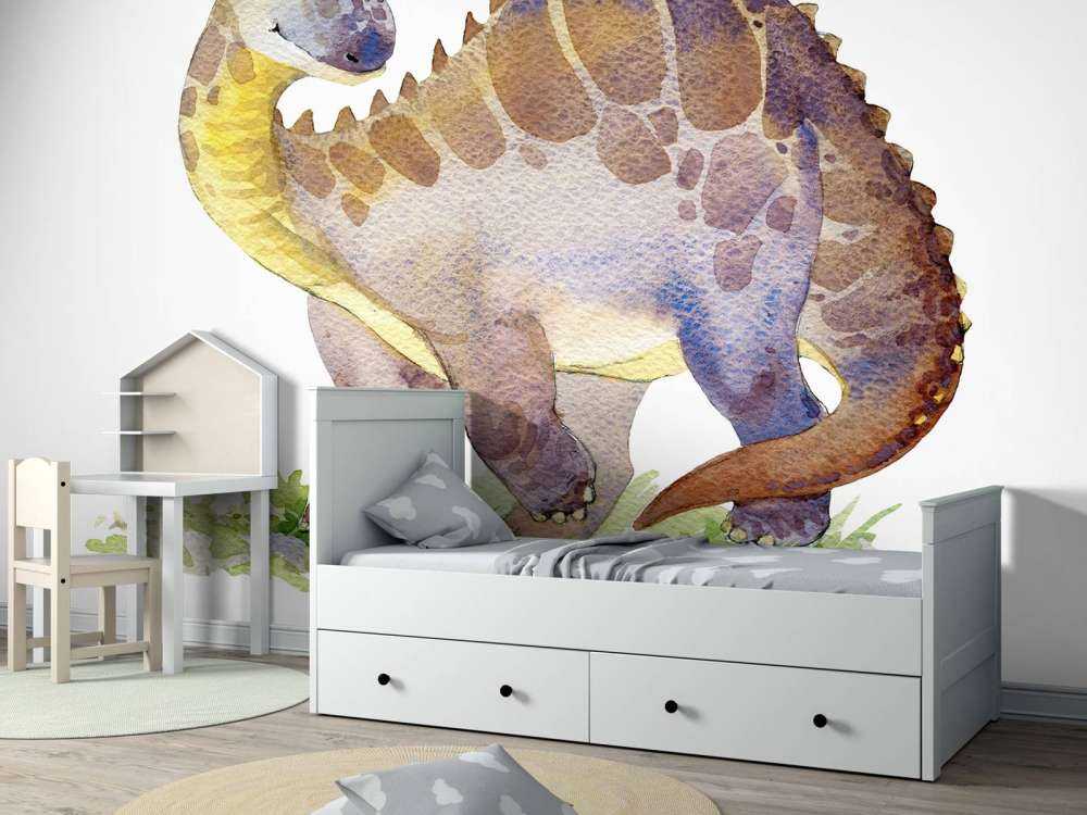 Dinosaurier aus Aquarellfarbe