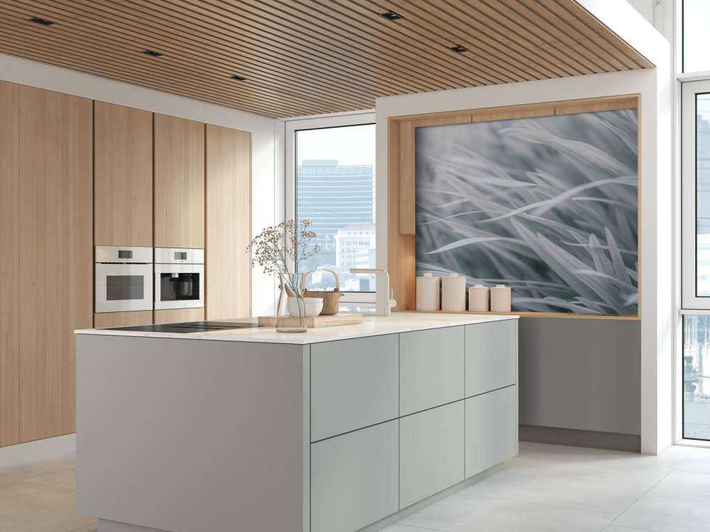 Nahaufnahme Grashalme