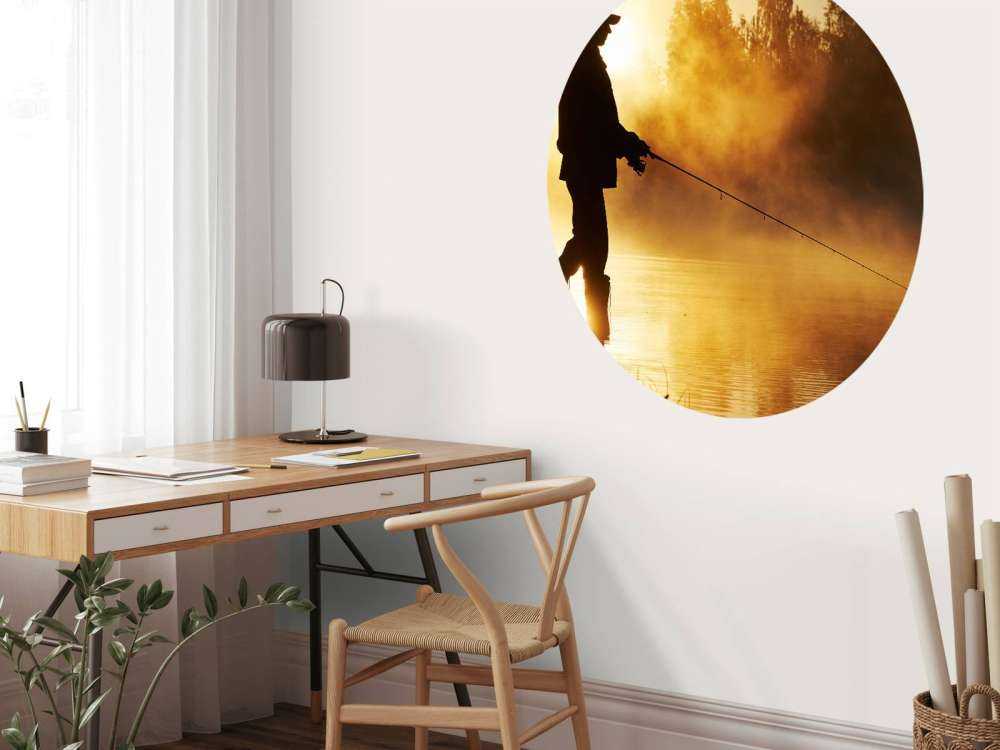 Fischer bei Sonnenaufgang