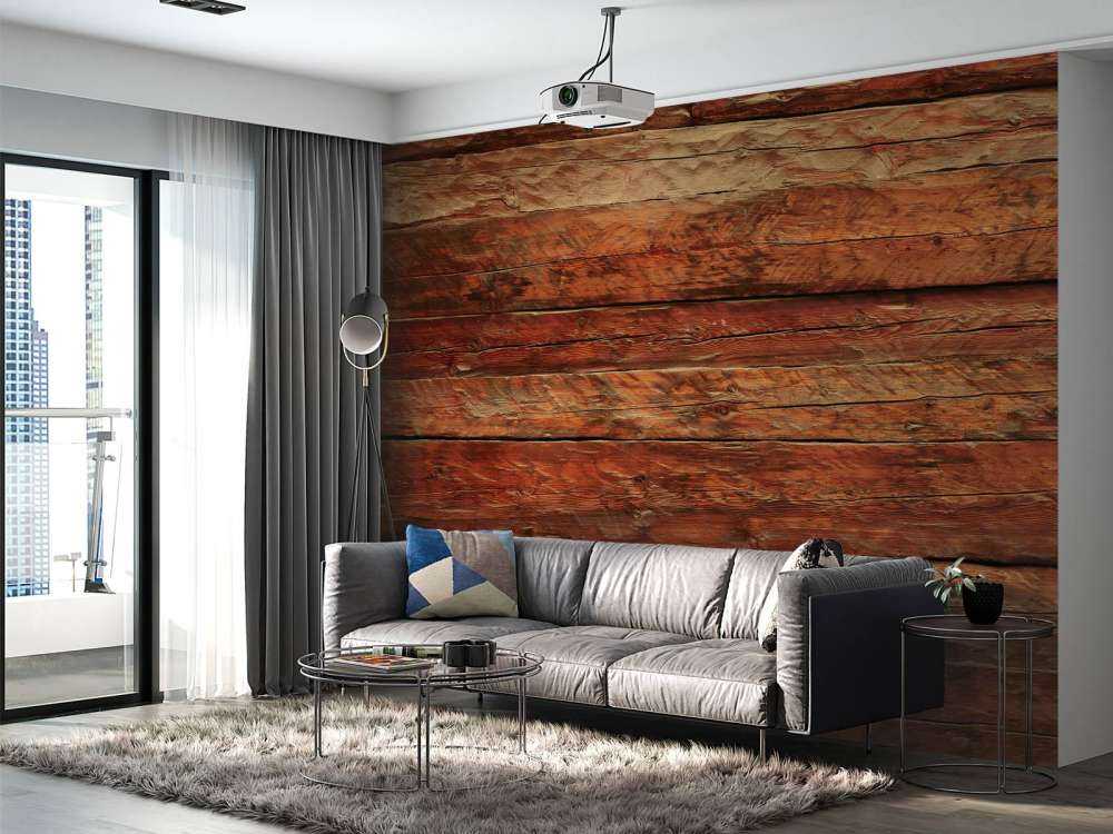 Holz mit grober Struktur