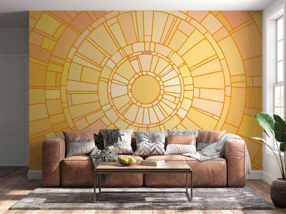 Sonnenstrahlen Mosaik