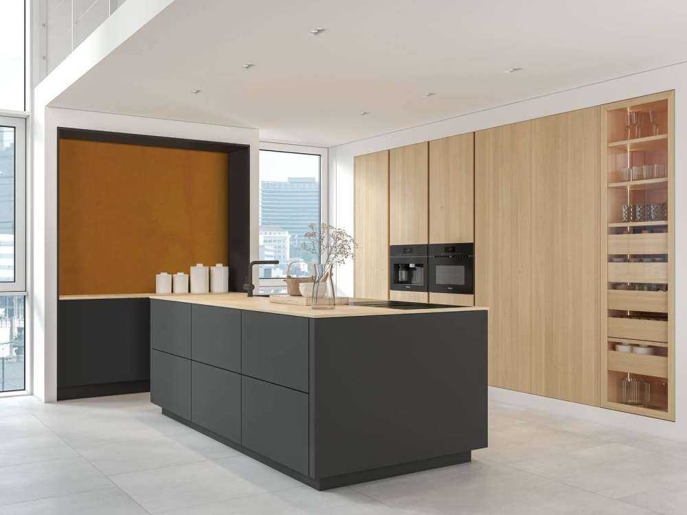 Orange farbener Beton
