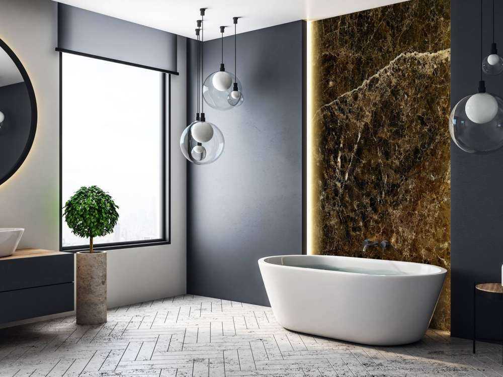 Marmor mit Goldstruktur