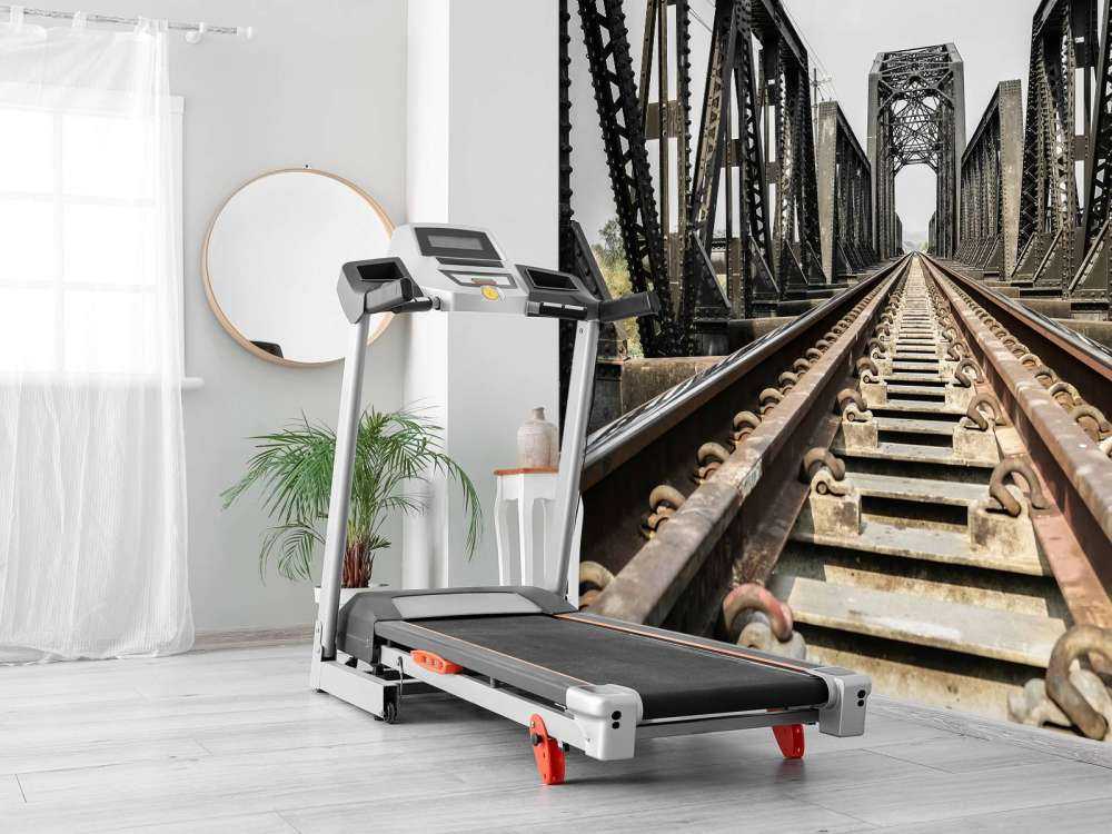 Eisenbahnbrücke aus Metall