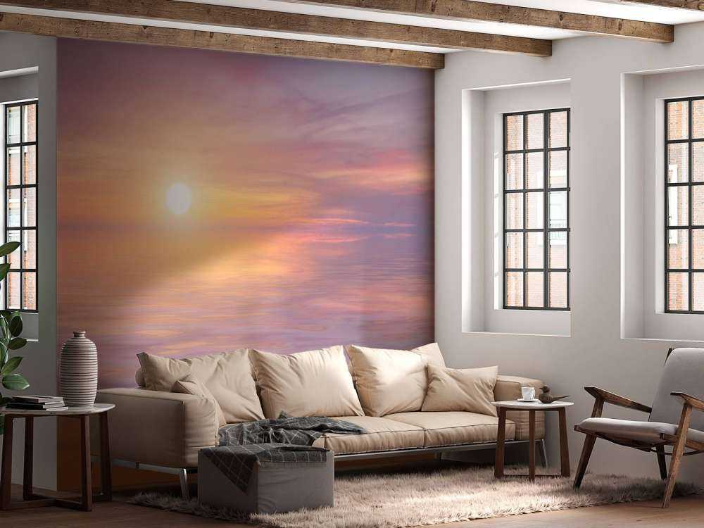 Lila Sonnenuntergang