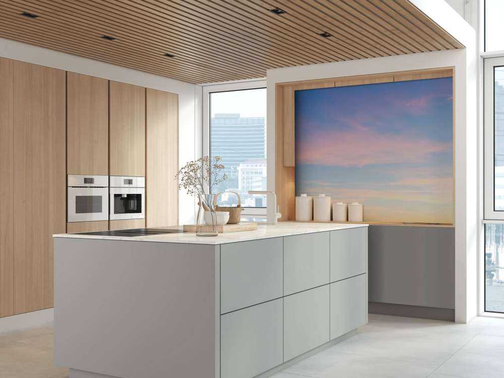 Himmel mit weichen Farben