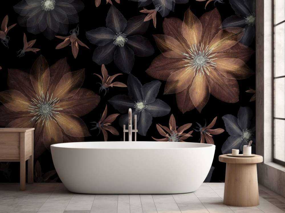 Clematis-Blüten