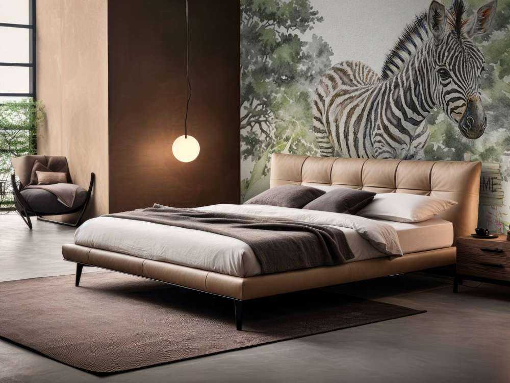 Junges Zebra in der Wildnis