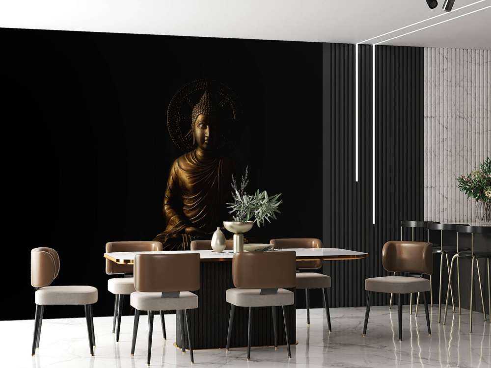 Isolierter Buddha