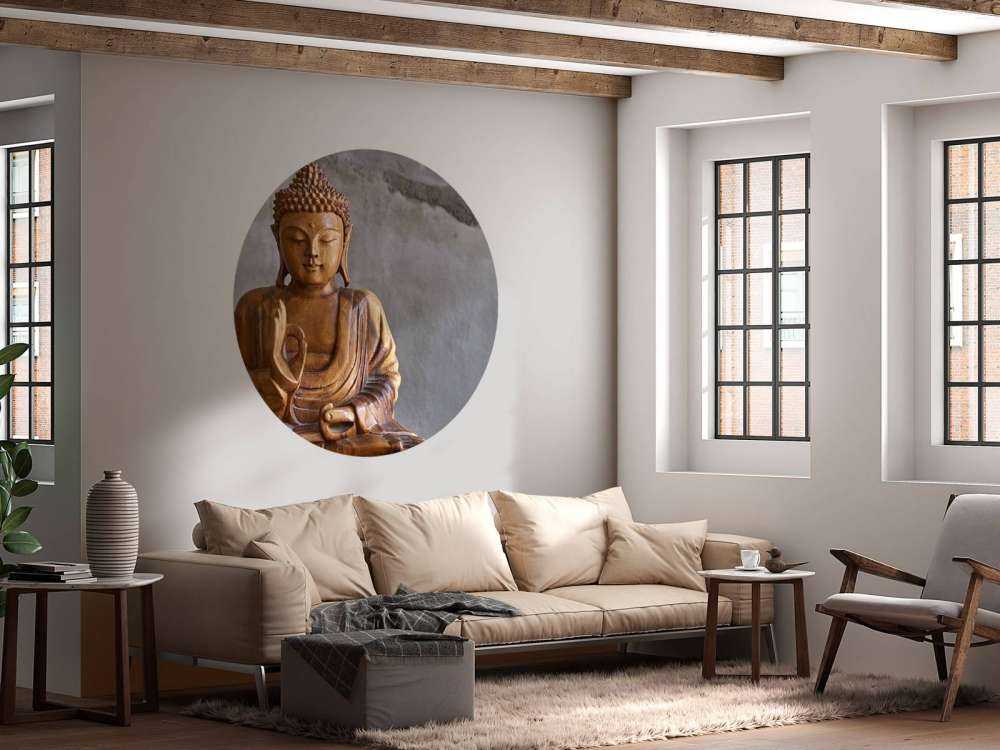 Buddha aus Holz