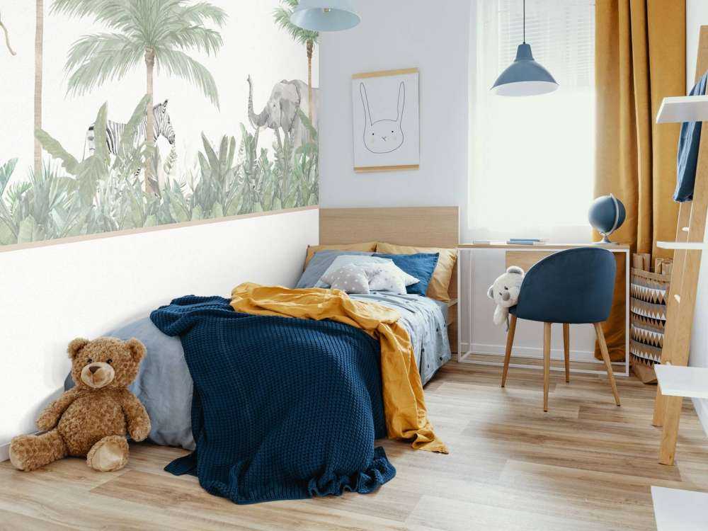 Tiere und Palmen