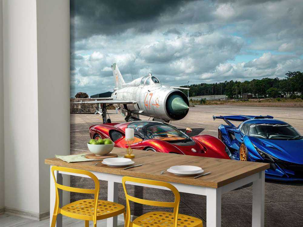 Supercars bei Kampfjets