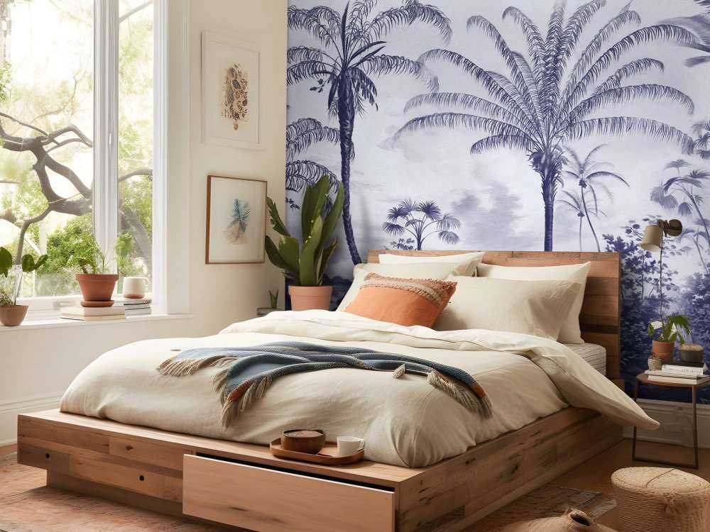 Romantische Tropen Lila