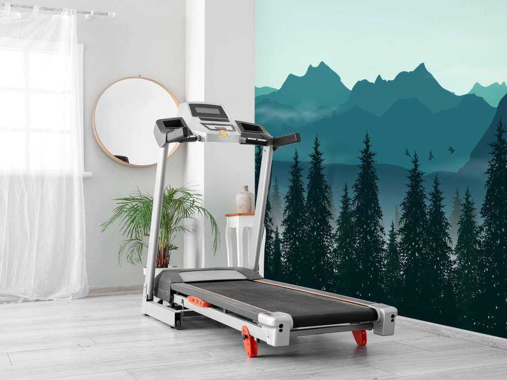 Illustration eines Waldes