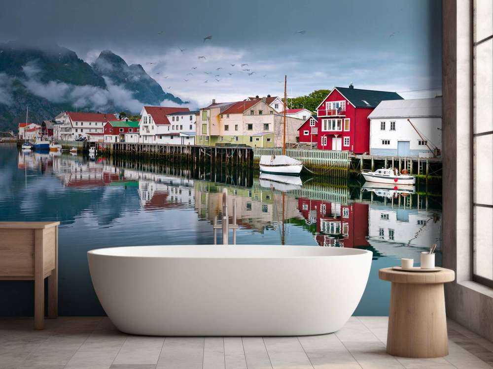 Häuser auf den Lofoten