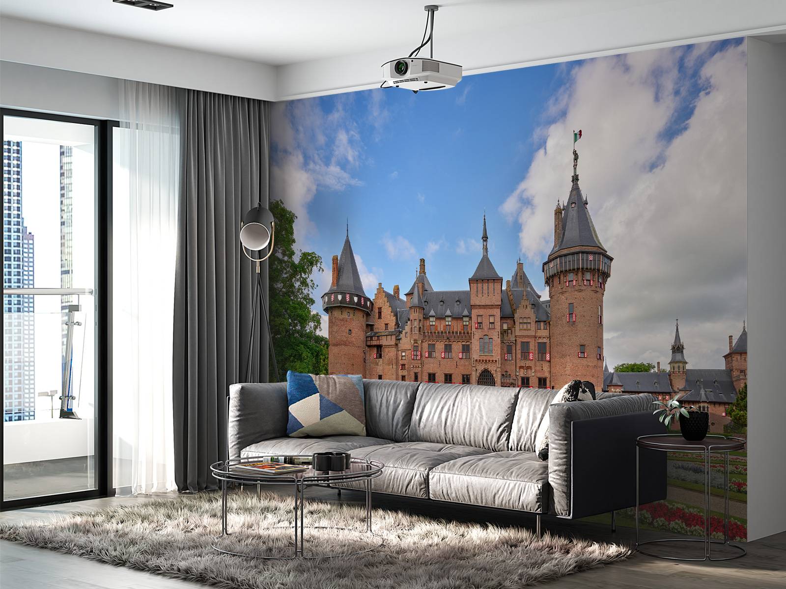 Schloss de Haar Frontseite