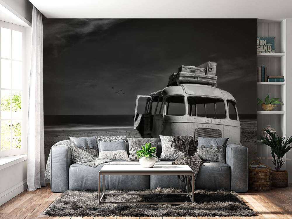 Beached Bus