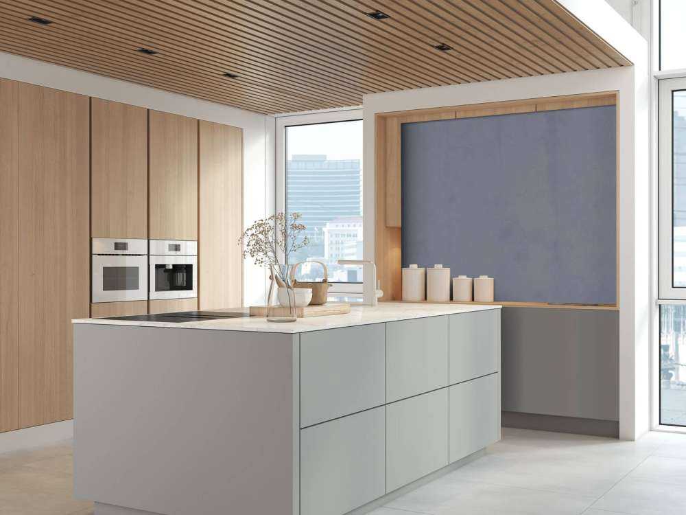 Lamantine grauer Beton