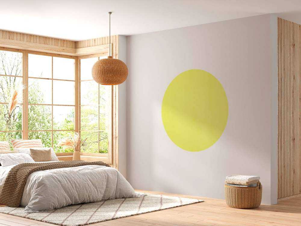Limonengelber Beton