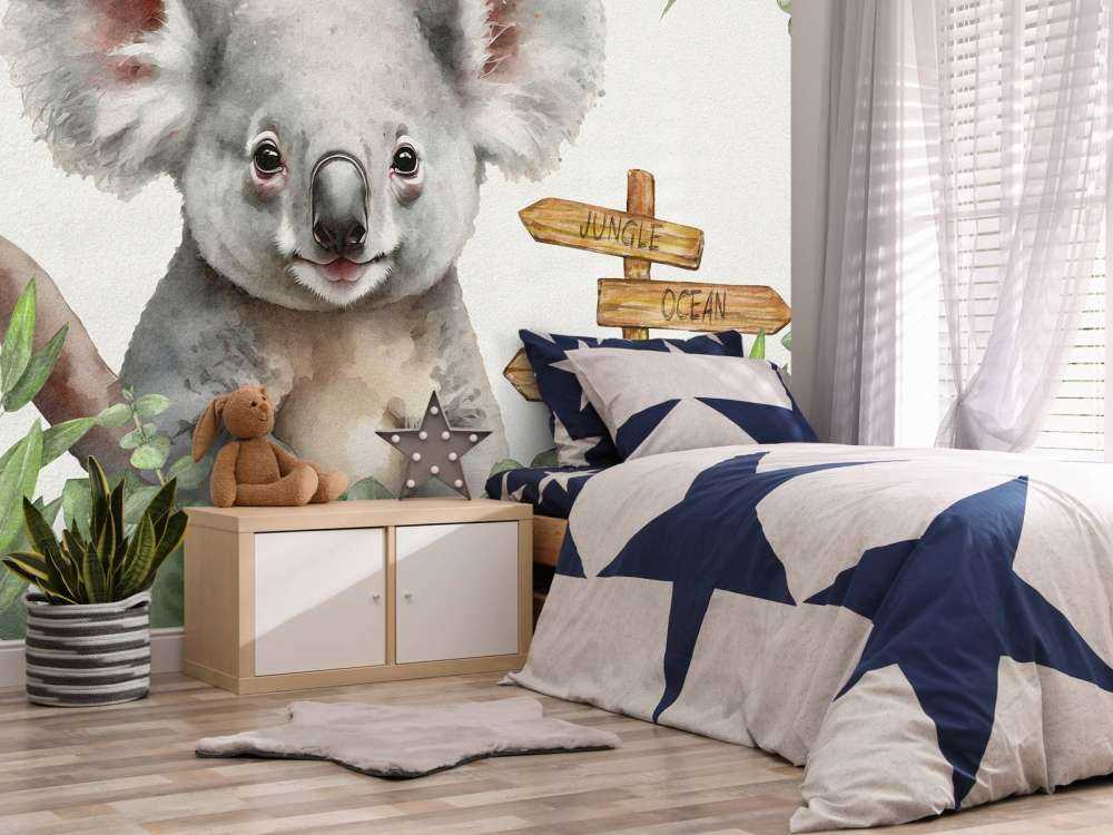 Baby-Koala im Dschungel