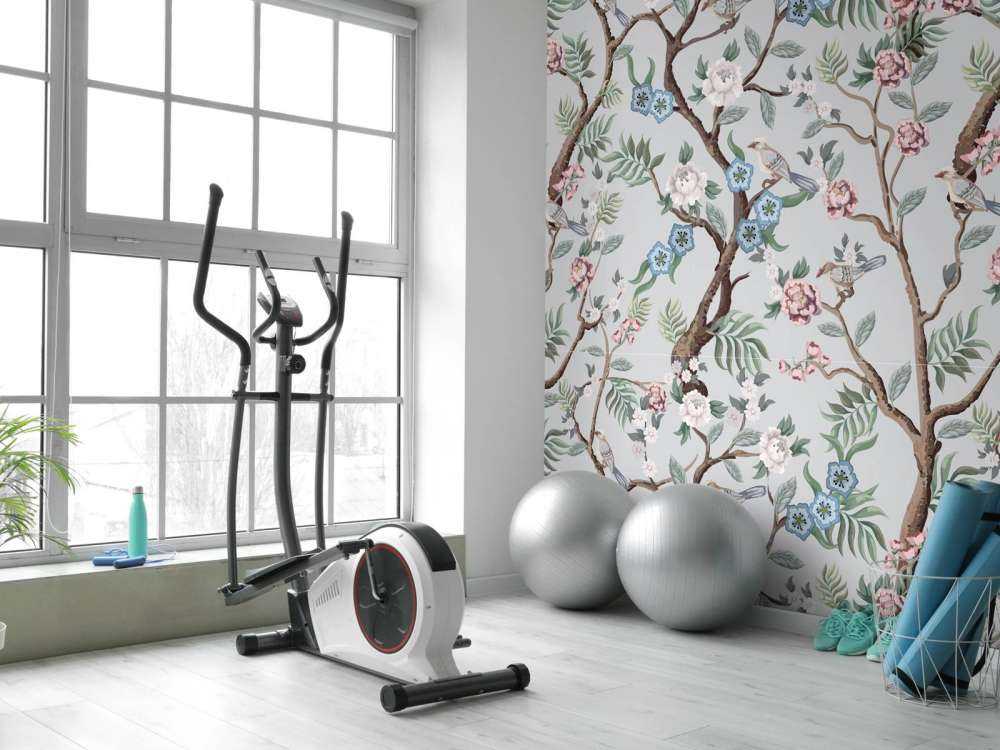 Florales Muster, pastellfarben