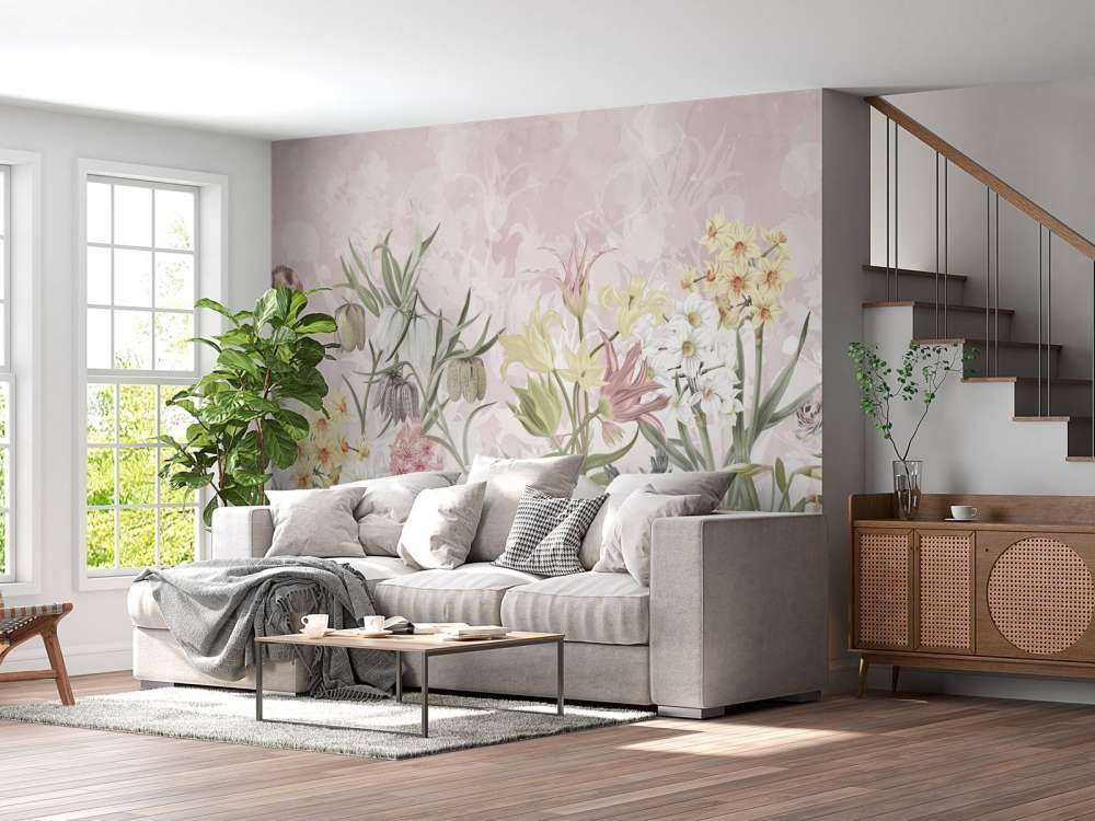 Frühjahrsblumen - Pastellblütenrosa