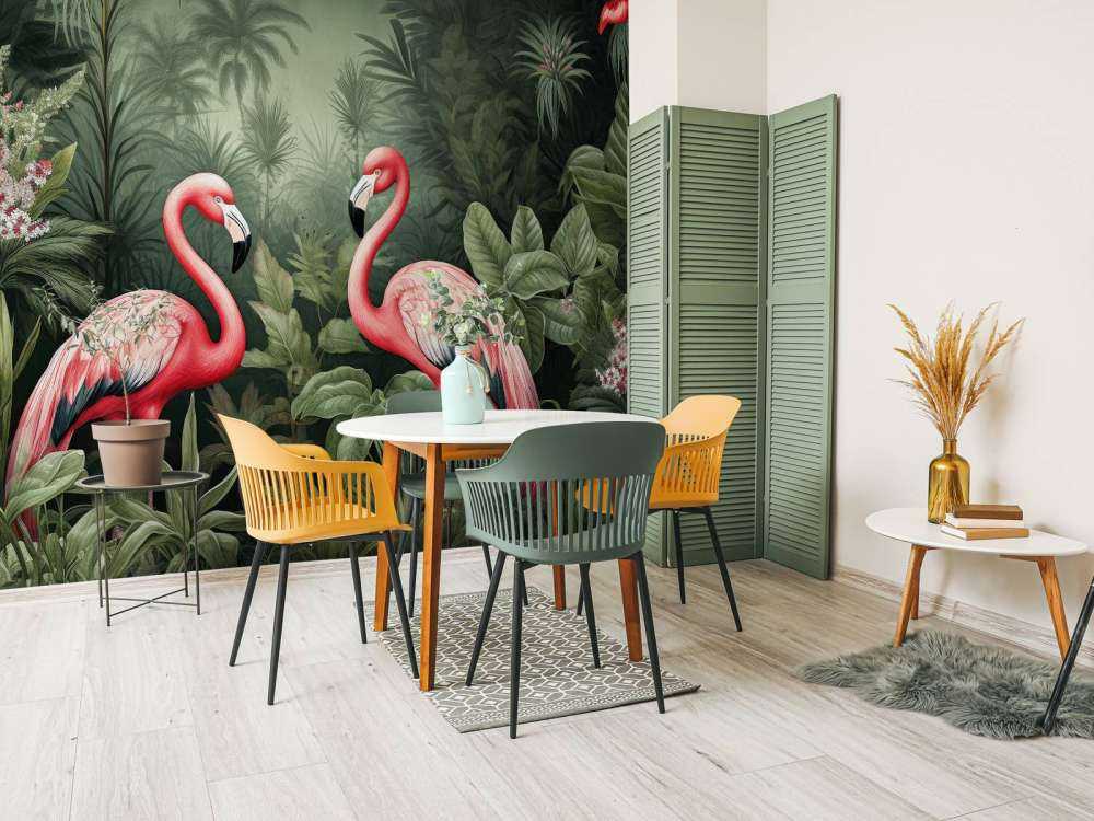 Flamingo Florale Oase